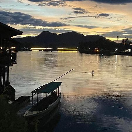 Souksanh River Bungalow Muang Không Exterior foto