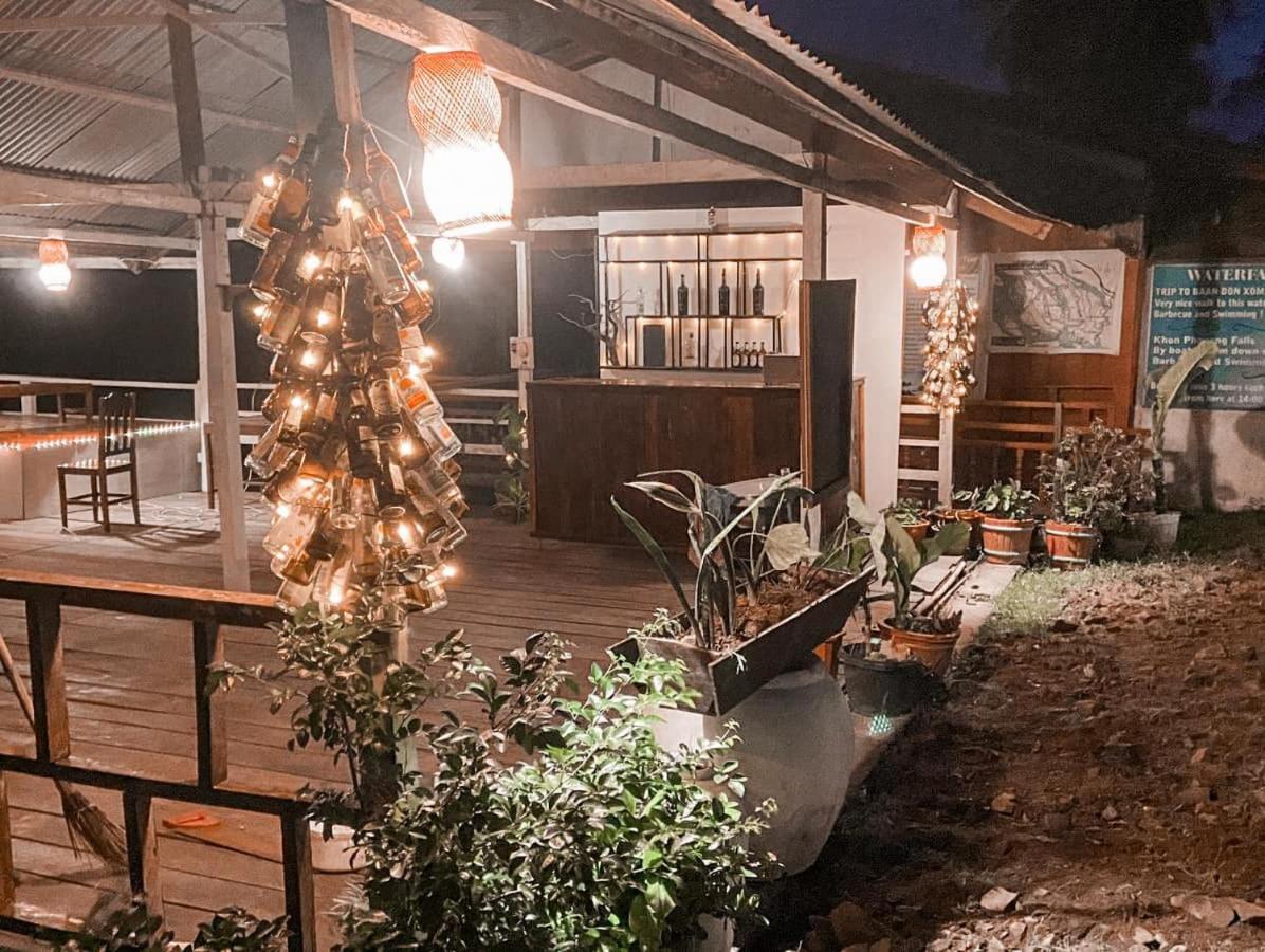 Souksanh River Bungalow Muang Không Exterior foto